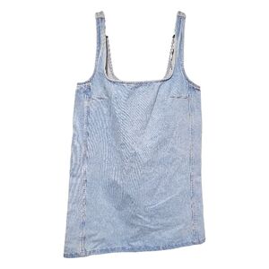 Zara Light Blue Denim Wash Mini Y2K style